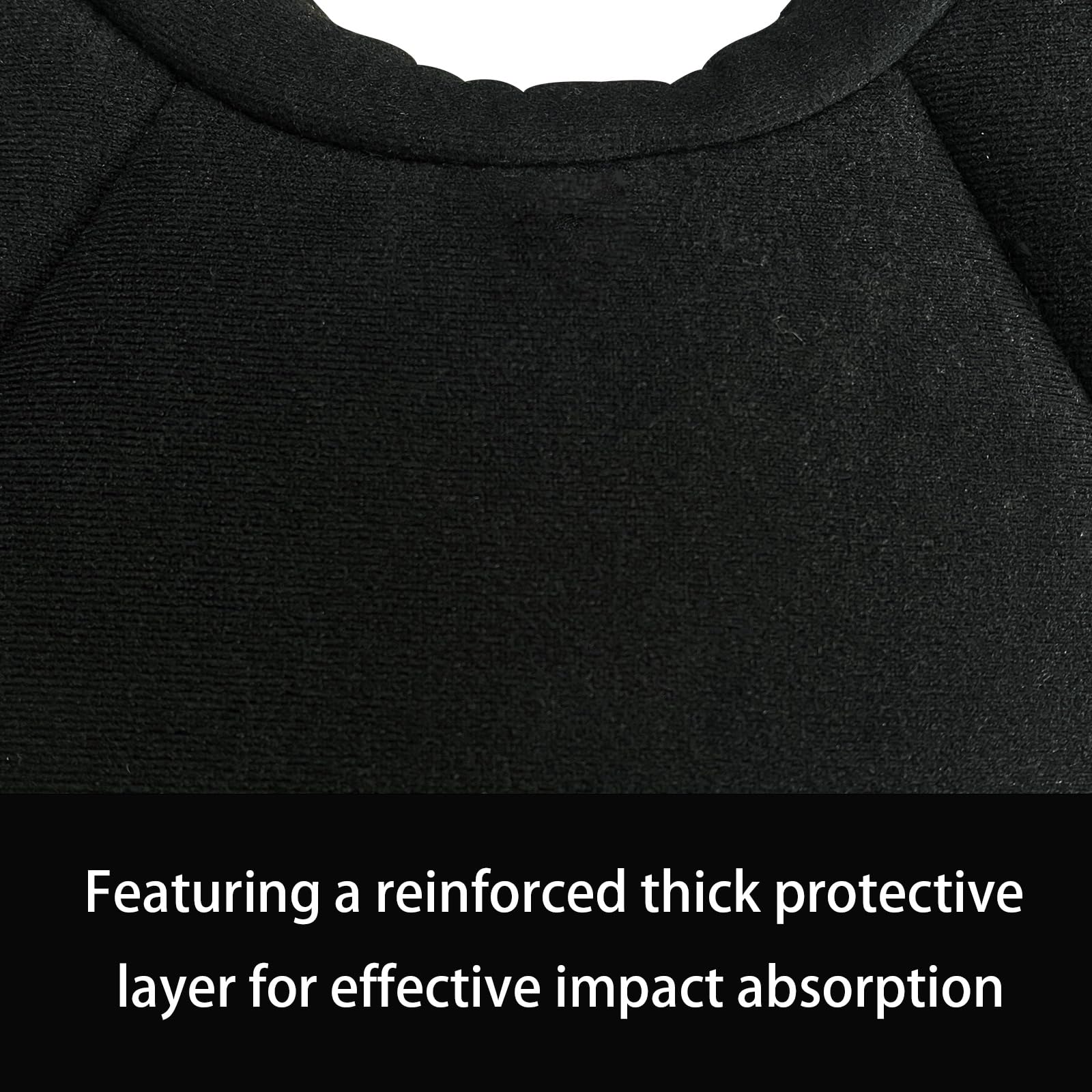 VPRO Hockey Goalie Neck Guard - Ice Hockey Throat Protector Guard - Lightweight and Adjustable Collar for Adult & Youth Players - Image 4