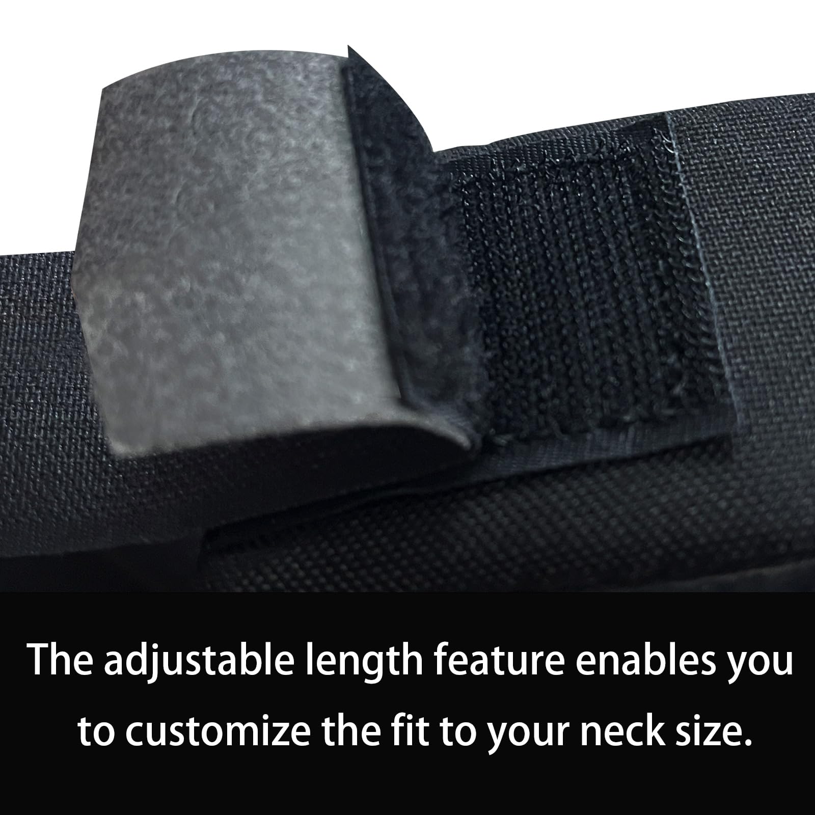 VPRO Hockey Goalie Neck Guard - Ice Hockey Throat Protector Guard - Lightweight and Adjustable Collar for Adult & Youth Players - Image 5