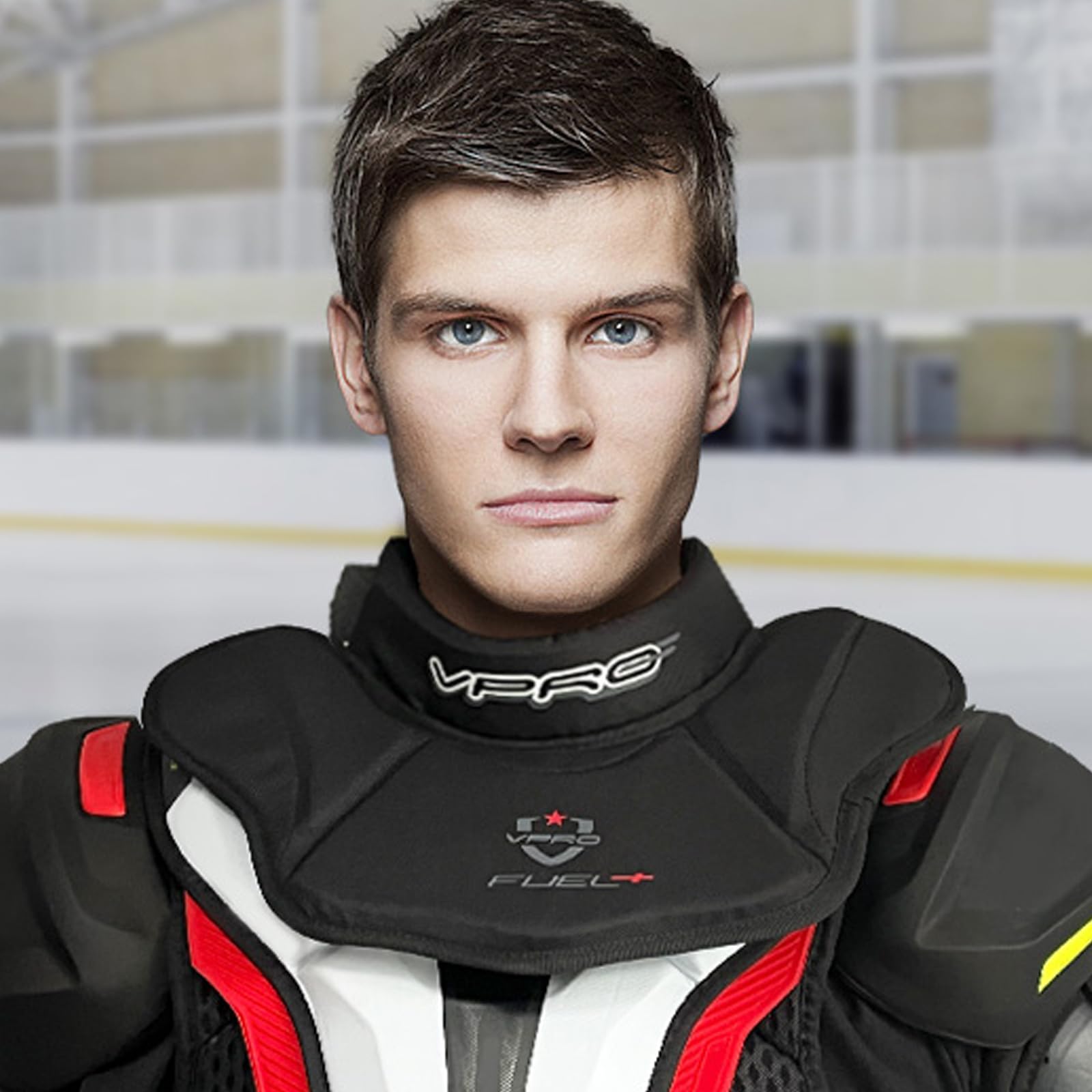 VPRO Hockey Goalie Neck Guard - Ice Hockey Throat Protector Guard - Lightweight and Adjustable Collar for Adult & Youth Players - Image 6