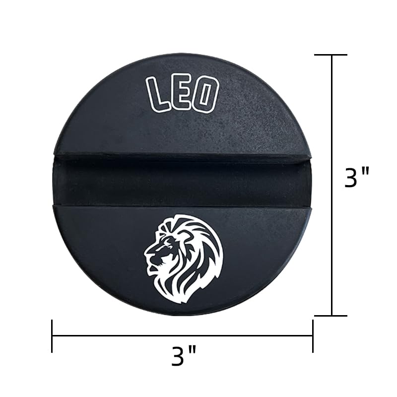 VPRO Hockey Puck Cell Phone Stand for Desk Phone Holder, Portable Mobile Phone Stands Made from A Real Hockey Puck, Fits All Smart Phones (USA-1) - Image 3